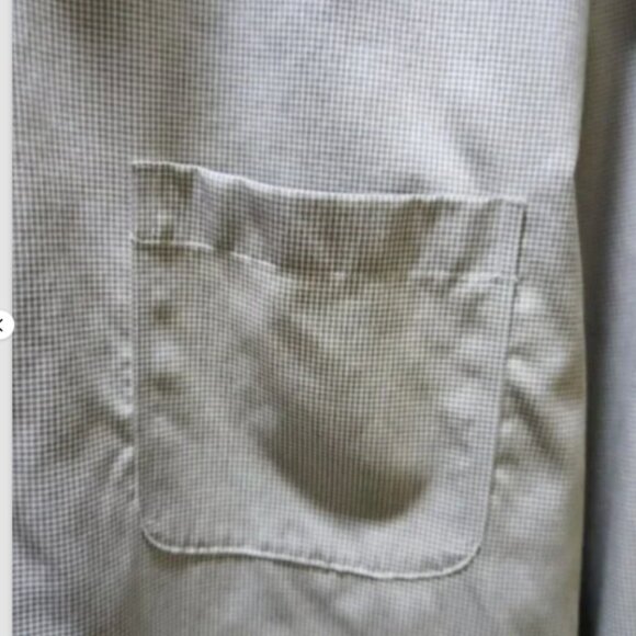 Joseph Abboud Shirt Men's 17 Tall 36/37 Long Sleeve Button Cotton Non Iron - Picture 4 of 12